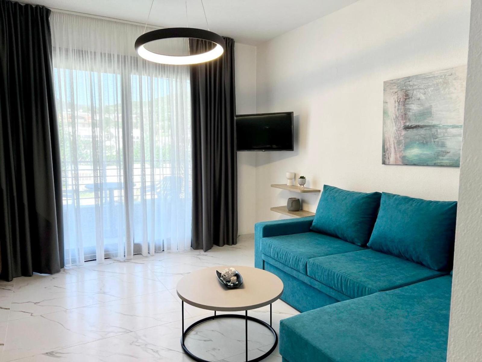 Four Shades Luxury Suites Sarti Buitenkant foto